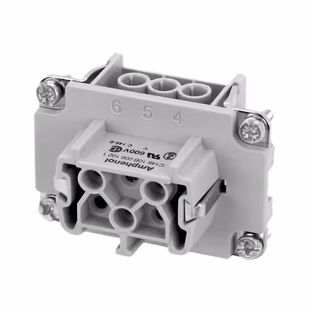 C14610B0060021 Amphenol Tuchel Industrial  Module mit Hochleistungs-Steckverbindereinsätzen